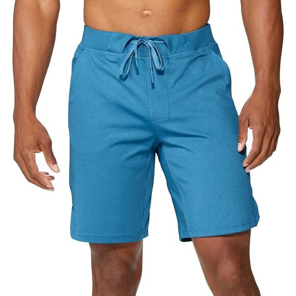 HYLETE Blue Fuse Athletic Gym Shorts Size Medium - Picture 1 of 7